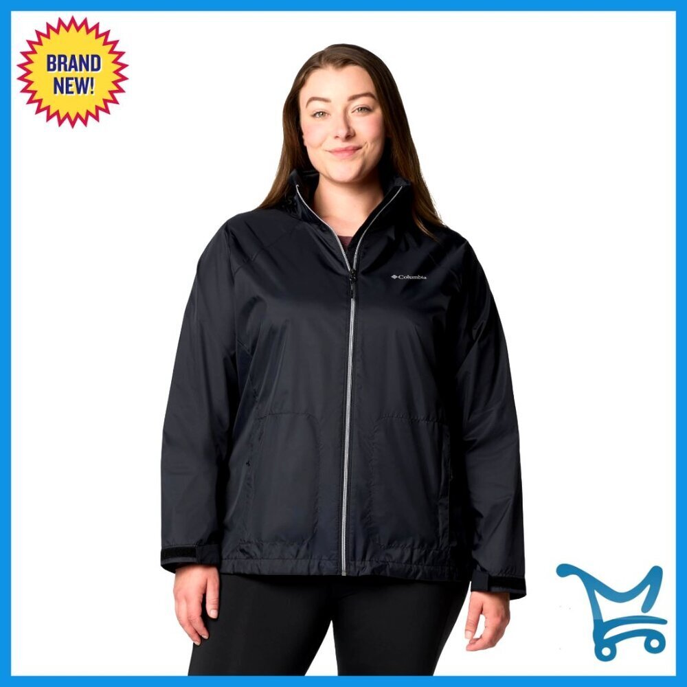 Packable Rain Jacket Lightweight Stow-Away Hood Water-Resistant Outdoor Wear